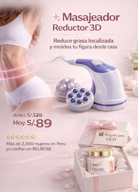 Masajeador reductor 3D Pro