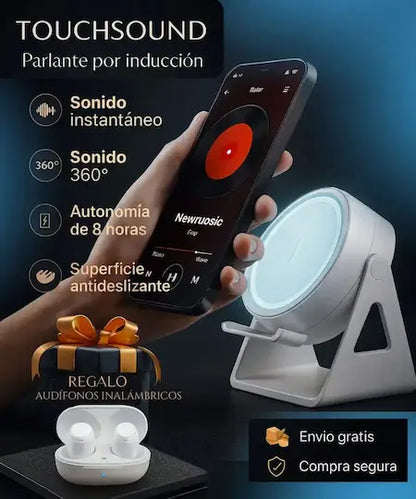 TouchSound - Parlante por inducción